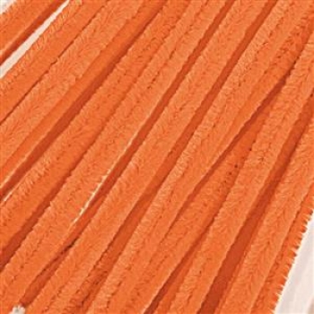 Pfeifenputzer (Biegeplüsch) orange